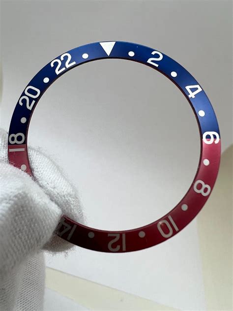 rolex gmt bezel insert sizes|rolex bezel refinement.